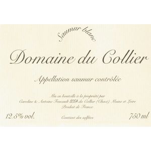 2018 Domaine du Collier Saumur Blanc
