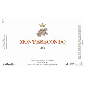 2019 Montesecondo S. Messana Garnaccia Toscana IGT