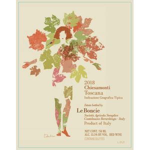 2019 Podere le Boncie Chiesamonte Rosso di Toscana