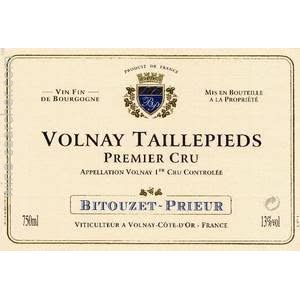 1996 Domaine Bitouzet-Prieur Volnay Les Taillepieds