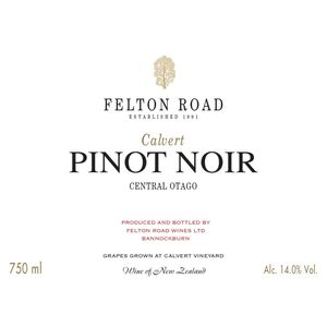 2021 Felton Road Calvert Pinot Noir