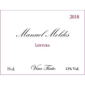 2019 Manuel Moldes Lentura Vino Tinto