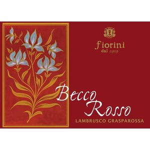 2021 Fiorini Lambrusco Grasparossa Becco Rosso