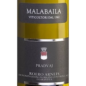 2021 Malabaila di Canale Roero Arneis