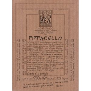 2017 Paolo Bea Montefalco Rosso Riserva Pipparello