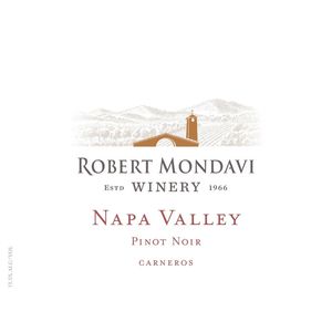 2019 Robert Mondavi Winery Napa Valley Pinot Noir
