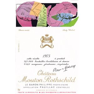 1975 Château Mouton Rothschild Pauillac