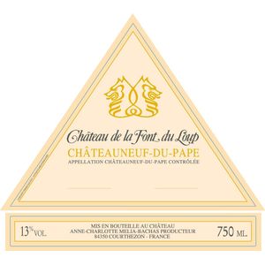 2021 Château de la Font du Loup Châteauneuf-du-Pape Blanc