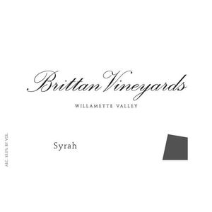 2019 Brittan Vineyards Syrah
