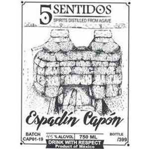 5 Sentidos Espadín Capón