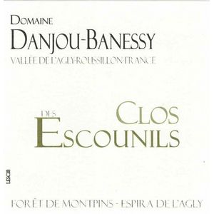 2019 Domaine Danjou-Banessy Blanc Clos des Escounils