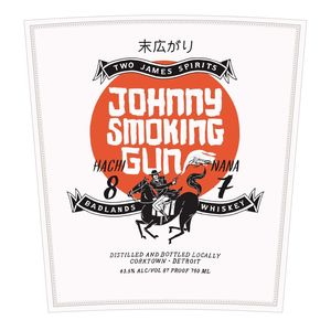 Two James Spirits Johnny Smoking Gun Badlands Whiskey