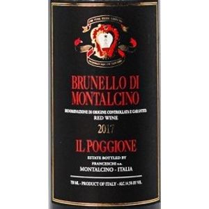 2017 Il Poggione Brunello di Montalcino