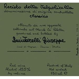 2007 Giuseppe Quintarelli Recioto della Valpolicella Classico