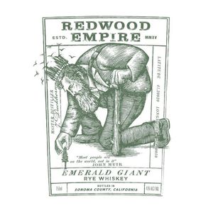 Redwood Empire Emerald Giant Rye Whiskey