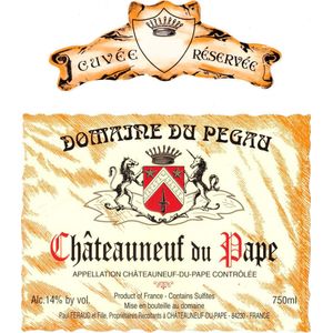 2020 Domaine du Pegau Châteauneuf-du-Pape Cuvée Réservée