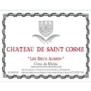 2020 Château de Saint Cosme Côtes du Rhône Les Deux Albion