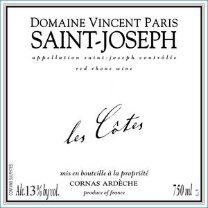 2021 Domaine Vincent Paris Saint-Joseph les Côtes