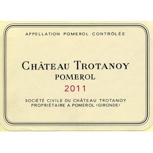 2011 Château Trotanoy Pomerol
