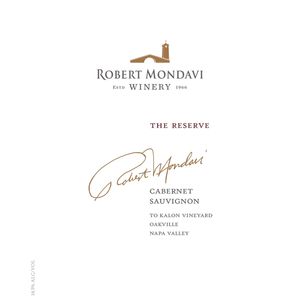 2018 Robert Mondavi Winery Reserve To Kalon Vineyard Cabernet Sauvignon