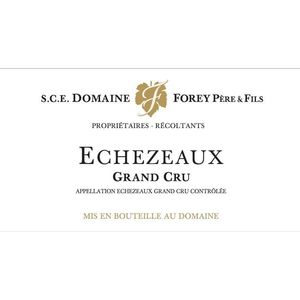 2020 Domaine Forey Père et Fils Echézeaux