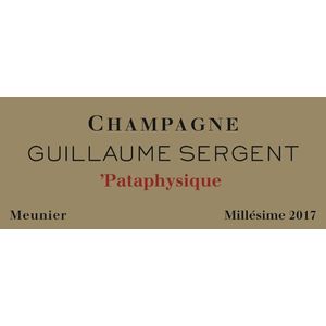 2017 Guillaume Sergent Champagne Pataphysique