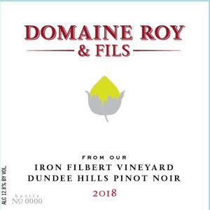 2017 Domaine Roy & Fils Iron Filbert Vineyard Pinot Noir