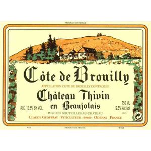 2021 Château Thivin Côte de Brouilly