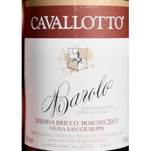 2016 Cavallotto Barolo Riserva Bricco Boschis Vigna San Giuseppe