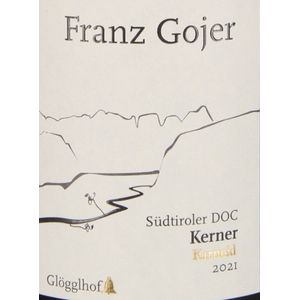 2021 Franz Gojer Glögglhof Südtiroler Karneid Kerner