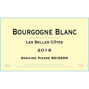 2019 Domaine Pierre Boisson Bourgogne Blanc Les Belles Cotes