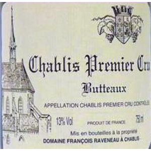 2000 Domaine Raveneau Chablis Butteaux