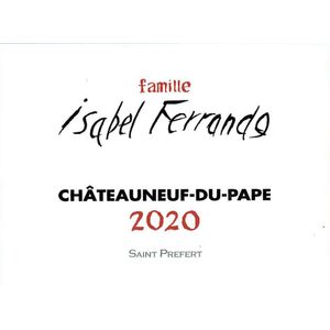 2020 Domaine Isabel Ferrando Châteauneuf-du-Pape Saint Prefert