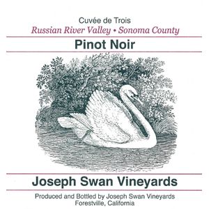 2017 Joseph Swan Vineyards Cuvée de Trois Pinot Noir