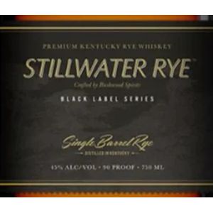 Bushwood Stillwater Rye Single Barrel Rye Whiskey