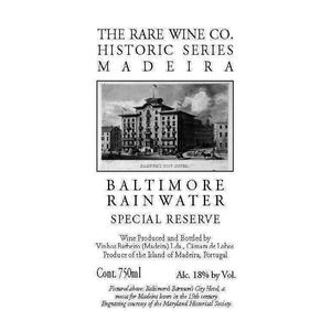 Rare Wine Co. Historic Series Baltimore Rainwater