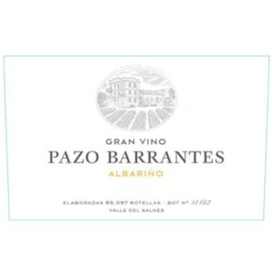 2020 Pazo Barrantes Albariño