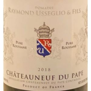 2020 Domaine Raymond Usseglio Châteauneuf-du-Pape Pure Roussanne