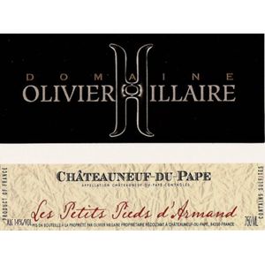 2019 Domaine Olivier Hillaire Châteauneuf-du-Pape Les Petits Pieds d'Armand