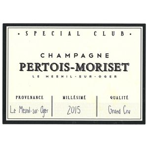 2015 Pertois-Moriset Champagne Special Club Grand Cru