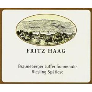 2001 Fritz Haag Brauneberger Juffer Sonnenuhr Riesling Spätlese