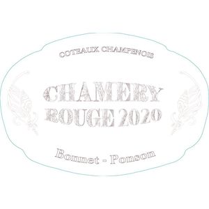 2020 Bonnet-Ponson Chamery Rouge Coteaux Champenois