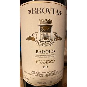 2017 Fratelli Brovia Barolo Villero
