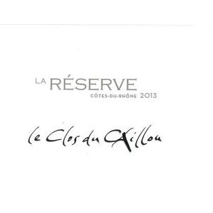 2019 Le Clos du Caillou Côtes du Rhône Réserve