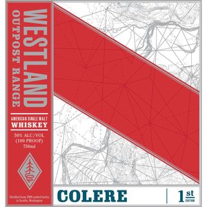 Westland Outpost Range Colere 1st Edition American Single Malt Whiskey