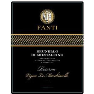 2016 Fanti Vigna Le Macchiarelle Brunello di Montalcino Riserva