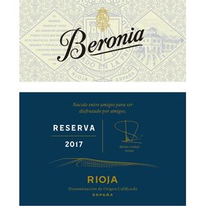 2018 Bodegas Beronia Rioja Reserva