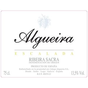 2017 Adega Algueira Escalada Ribeira Sacra