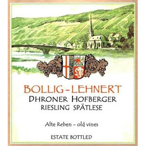 2018 Bollig-Lehnert Dhroner Hofberger Riesling Spätlese