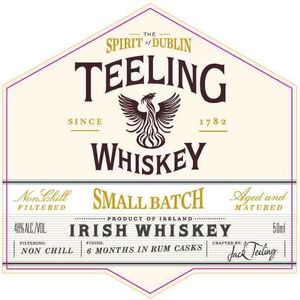 Teeling Small Batch Rum Casks Irish Whiskey